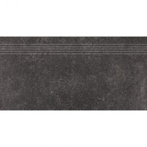 RAKO BASE stopnica 30x60 czarna DCPSE433 gładki-mat e-kafelek
