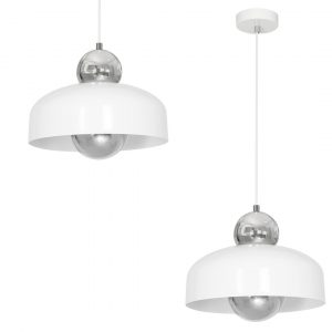 Lampa Wisząca HARALD WHITE 1xE27 - obrazek 1