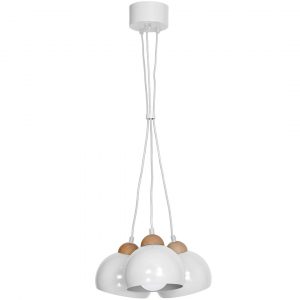 Lampa wisząca DAMA WHITE 3xE27 - obrazek 2