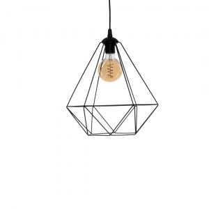 Lampa wisząca BASKET BLACK 1xE27 - obrazek 3