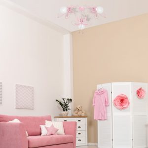 Lampa sufitowa PAŹ PINK 3xE27 - obrazek 3