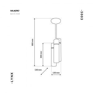 Lampa Wisząca LYNX 6xE14 - obrazek 4