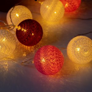 KULE LED COTTON BALLS 20 SZT. - obrazek 4