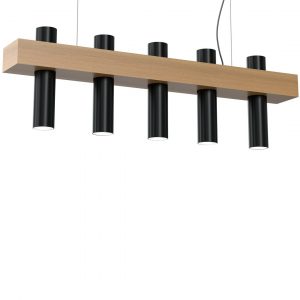 Lampa wisząca WEST BLACK 5xGU10 - obrazek 3