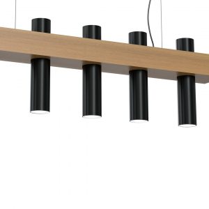 Lampa wisząca WEST BLACK 5xGU10 - obrazek 4