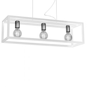 Lampa wisząca CAGE WHITE 3xE27 - obrazek 3