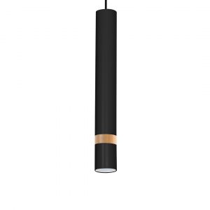 Lampa wisząca JOKER BLACK/WOOD 3xGU10 - obrazek 4