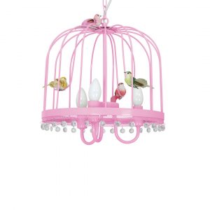 Lampa wisząca CANARIA PINK 3xE14 - obrazek 4