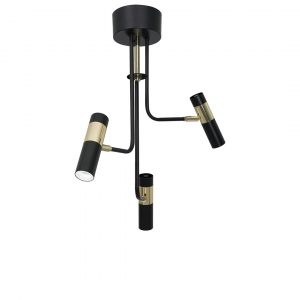 Lampa sufitowa DALLAS GOLD 3xGU10 - obrazek 3