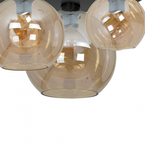 Lampa sufitowa SOFIA AMBER 3xE27 - obrazek 3