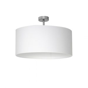 Lampa podsufitowa CASINO WHITE/CHROME 1xE27 - obrazek 3