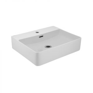 biała prostokątna umywalka e-kafelek